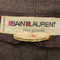 Yves Saint Laurent Tuta in marrone