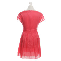Armani Jeans Dress in Coral Red