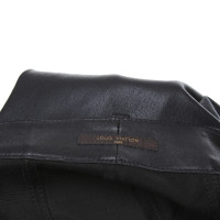 Louis Vuitton Leren broek in zwart
