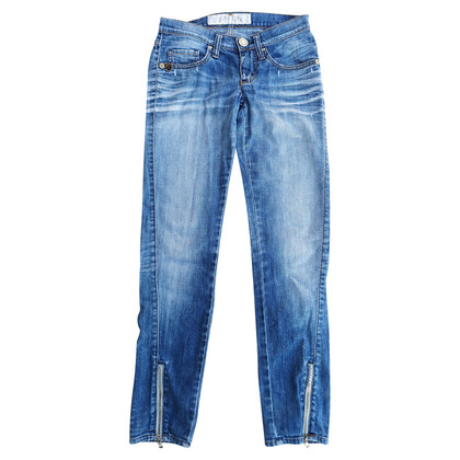 Take Two Jeans in Cotone in Blu