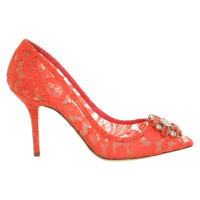 Dolce & Gabbana Pumps/Peeptoes in Red