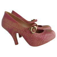 Vivienne Westwood pumps en look reptile