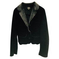 Adolfo Dominguez Webpelzjacke in nero