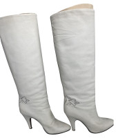Casadei Boots Leather in White
