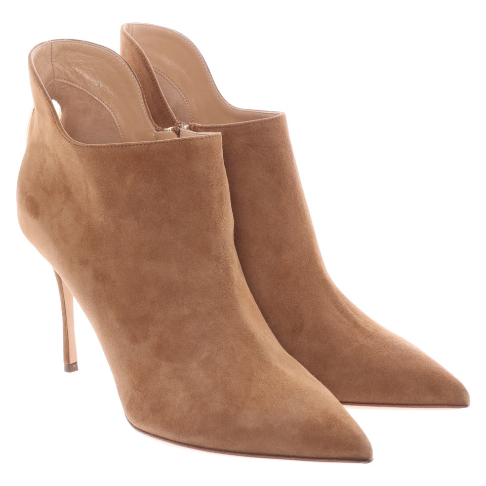 Gianvito Rossi Ankle boots Leather in Beige