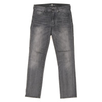 7 For All Mankind Jeans in Cotone in Grigio