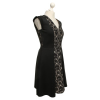 Sport Max Dress with lace in black