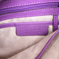Michael Kors Handtasche aus Leder in Violett