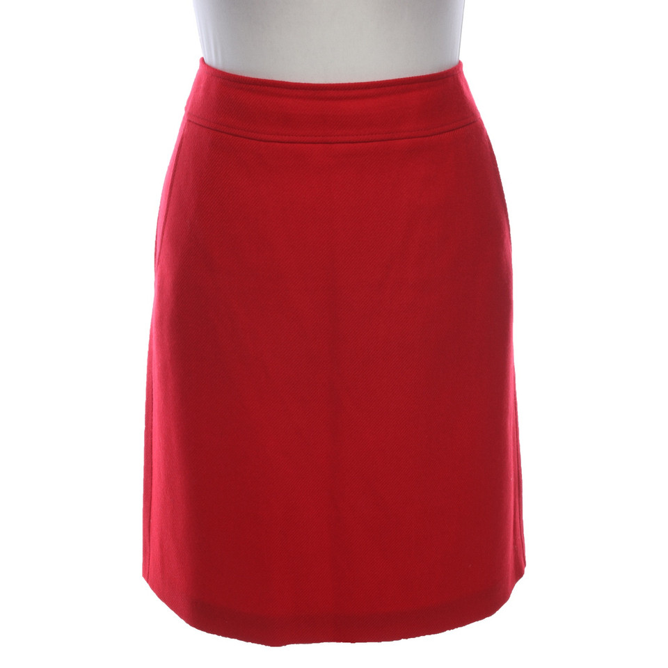 Strenesse Skirt Wool in Red