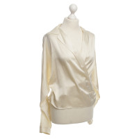 Ralph Lauren Zijden blouse in crème