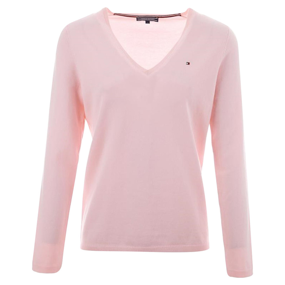Tommy Hilfiger Top Cotton in Pink