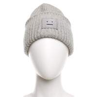 Acne Wool cap in grey