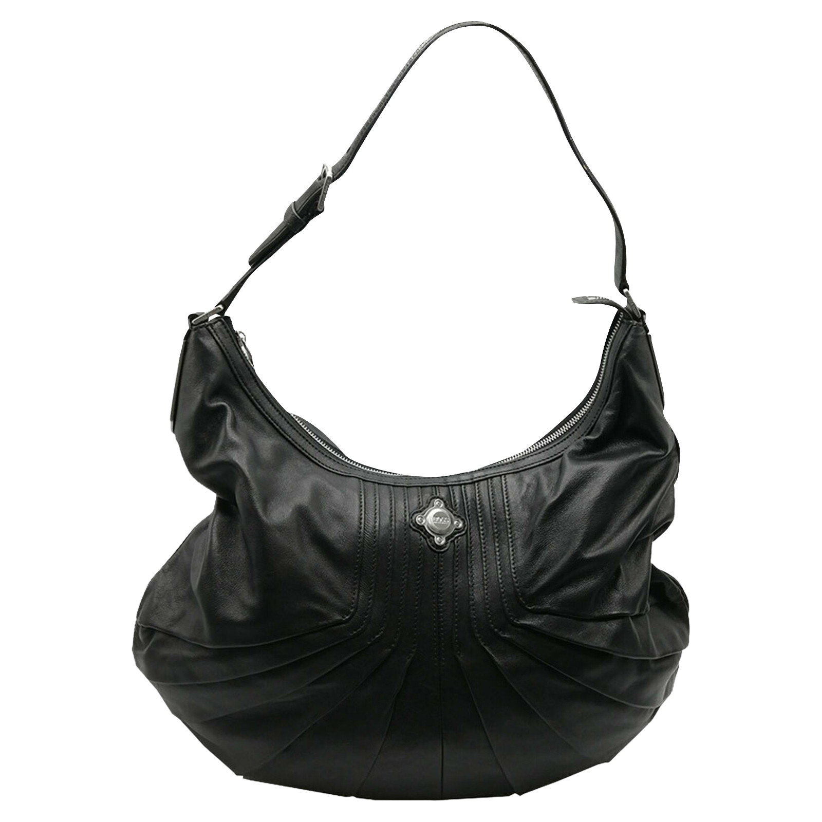 Hugo Boss Handbag Leather in Black - Second Hand Hugo Boss Handbag Leather  in Black buy used for 240€ (4525565)