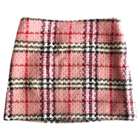 Burberry Plaid skirt pink