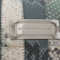 Elie Tahari clutch made of leather