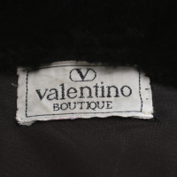 Valentino Garavani Lange winterjas met bont kraag