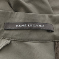 René Lezard Blouse dress in grey