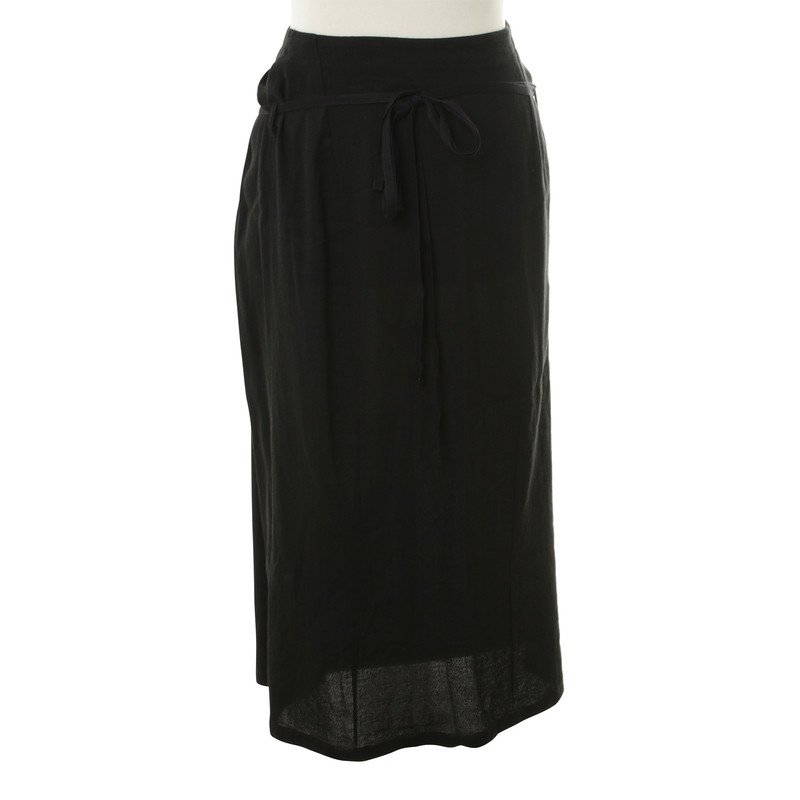 Ann Demeulemeester skirt in black