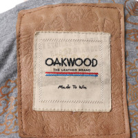 Oakwood Giacca di pelle marrone chiaro