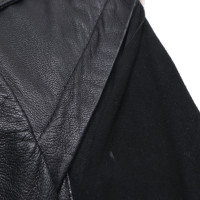 Muubaa Leren jas in zwart