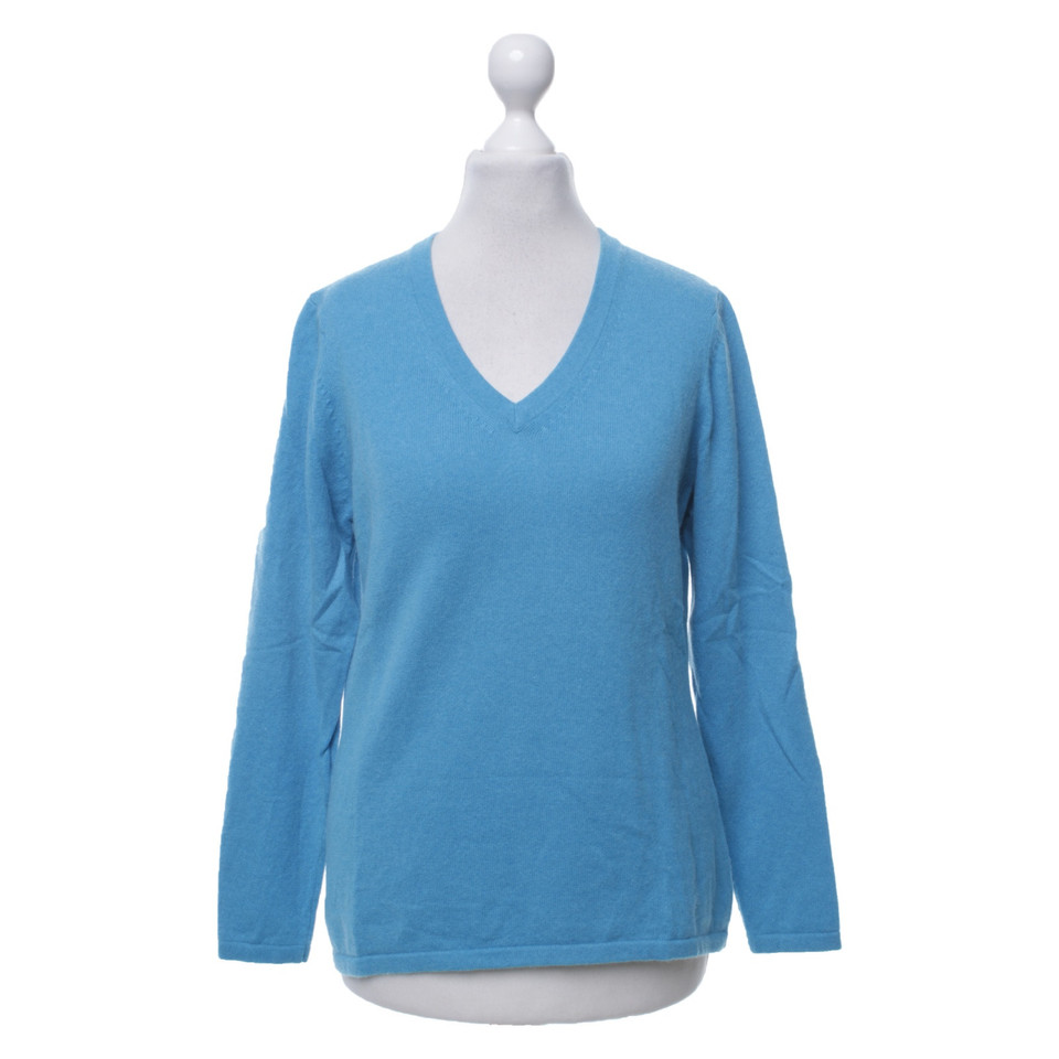 Van Laack Knitted sweater in blue