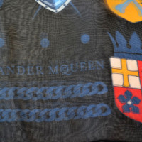 Alexander McQueen XXL zijden doek met patronen