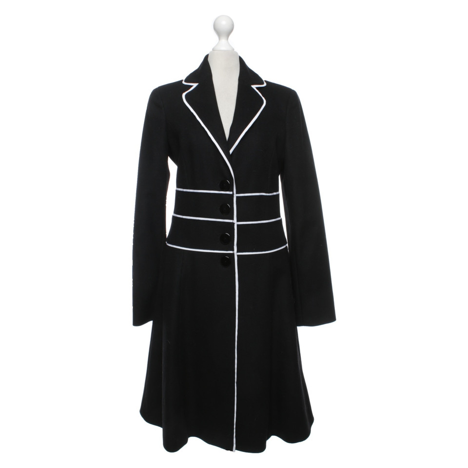 Armani Coat in black and white