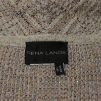 Rena Lange Cappotto in maglia in multi colore-Mteallic