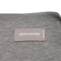 Zadig & Voltaire Brei Top in Grey