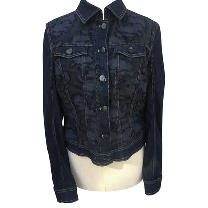 Luisa Cerano Jacket/Coat Cotton in Blue