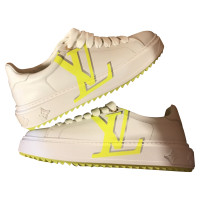 Louis Vuitton Sneaker in Pelle in Bianco