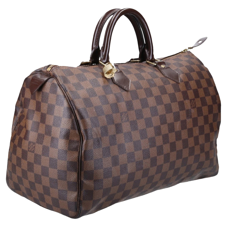 Louis Vuitton Speedy 35 aus Canvas in Braun