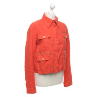 Etro Jacket/Coat Linen in Orange