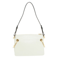 Chloé Borsa a tracolla in Pelle in Crema