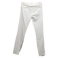 7 For All Mankind Jeans in marrone / bianco
