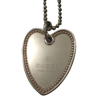 Gucci Necklace Silver in Silvery