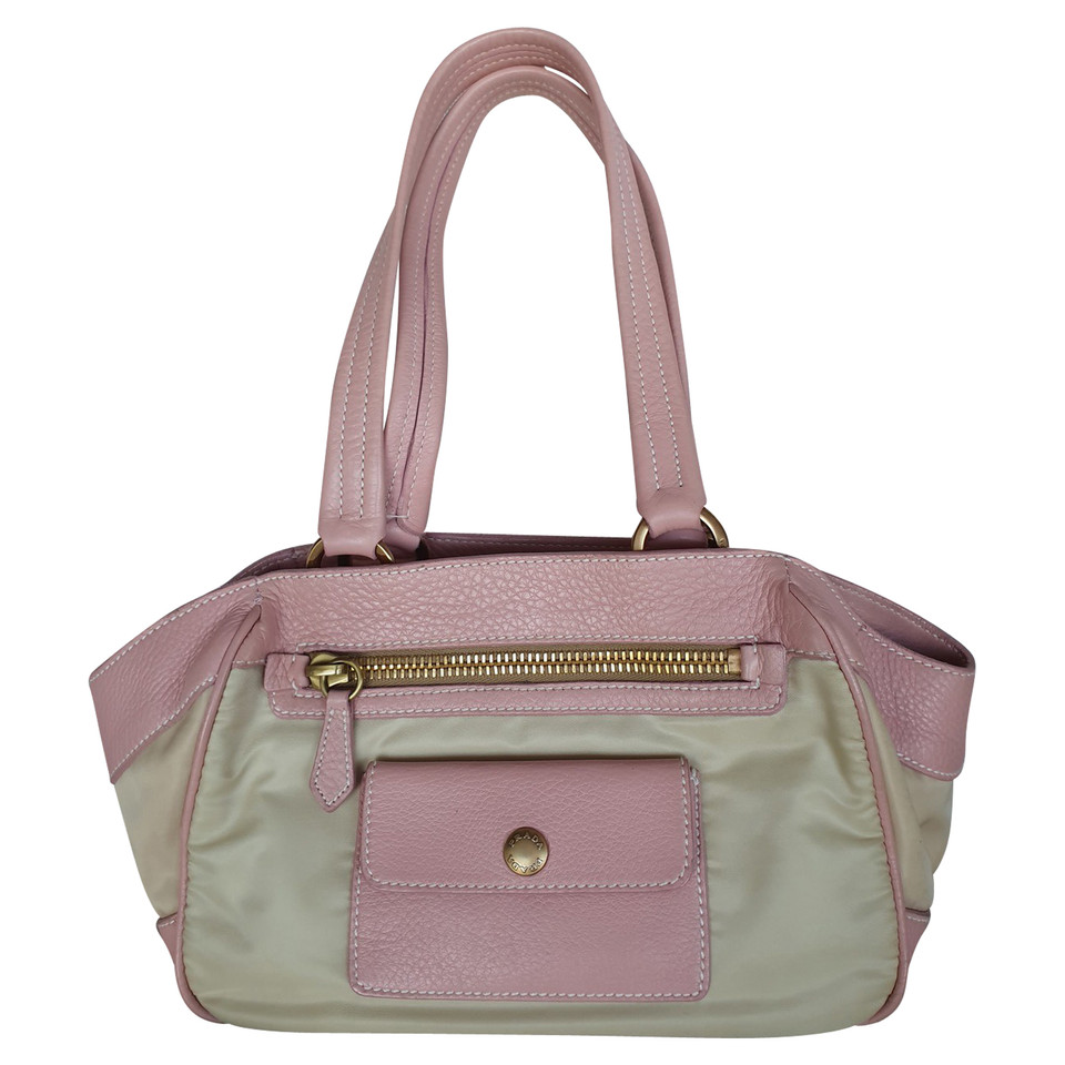 Prada Handbag Canvas in Pink
