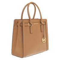 Michael Kors Handtasche aus Leder in Ocker