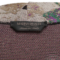 Marina Rinaldi Coat with colorful pattern