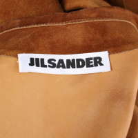 Jil Sander Jacket/Coat Suede in Brown