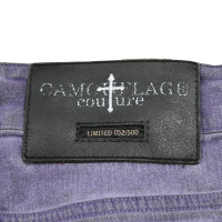 Camouflage Couture Jeans in Violet