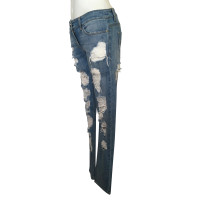 Elisabetta Franchi Jeans in Cotone in Blu