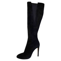 Alaïa Boots Suede in Black