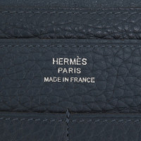Hermès Portafoglio in Blue