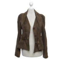 Christian Dior Leather jacket in grey brown