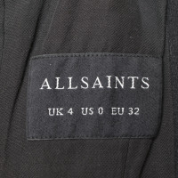 All Saints Coat in black