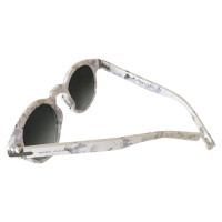 Marc Jacobs Sonnenbrille in Weiß