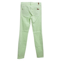 7 For All Mankind Jeans vert clair