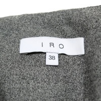 Iro Hose aus Wolle in Grau