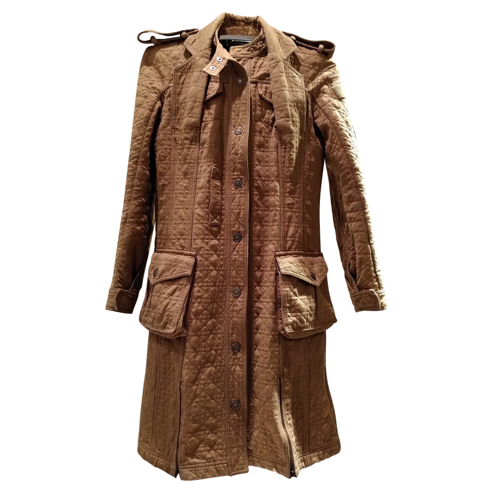 Christian Dior Jacket/Coat Cotton in Ochre